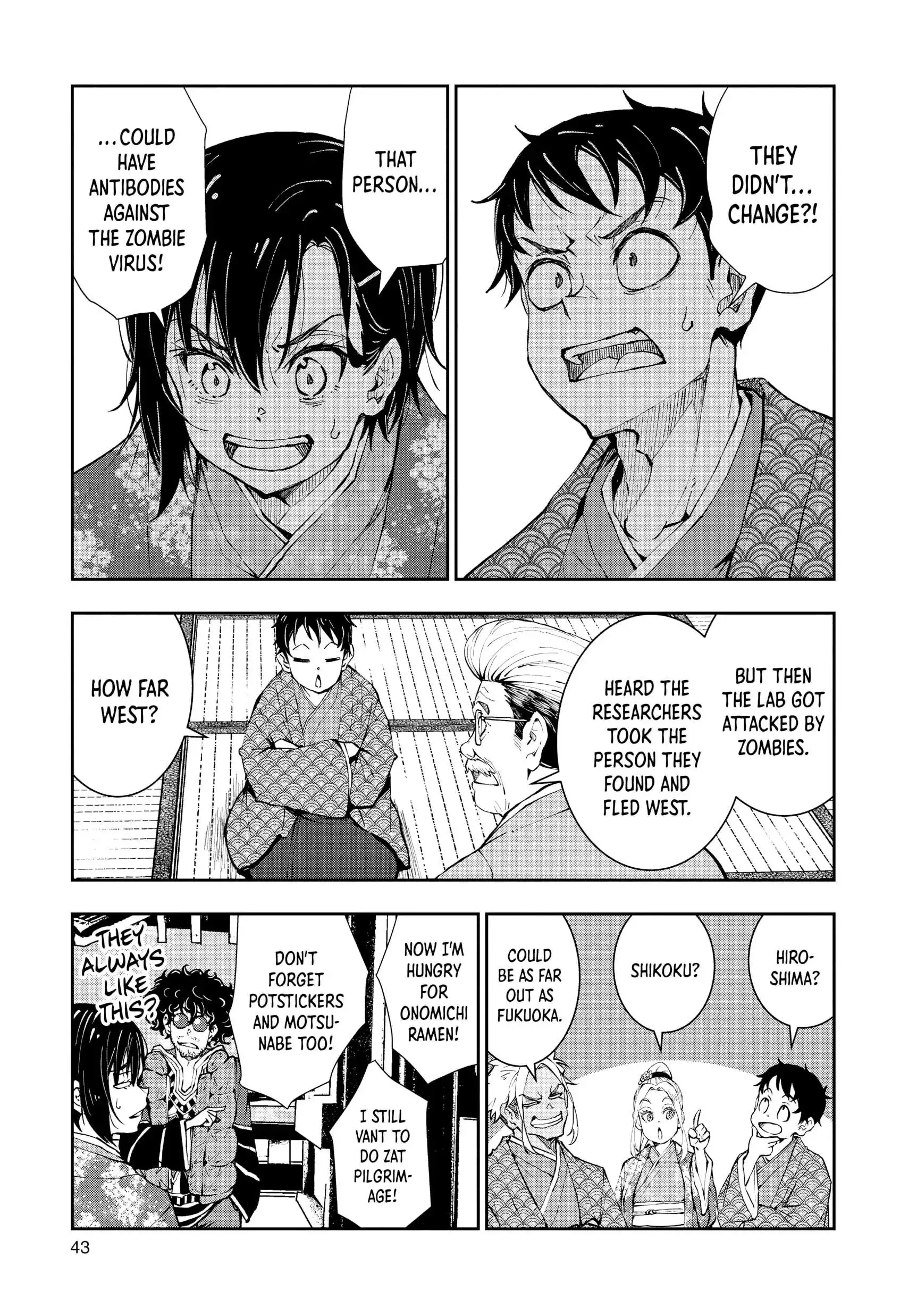 Zombie 100 ~Zombie ni Naru Made ni Shitai 100 no Koto~ Chapter 35 42